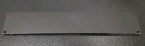 Rackblende 2he schwarz - 2he,