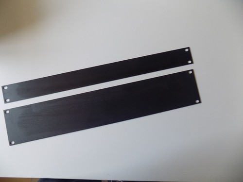 Rackblenden 1x1he 1x2he - 2, 19"