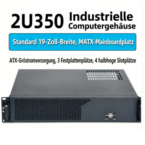 Server gehäuse 19 zoll - 2u,